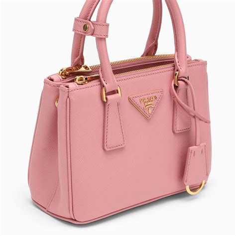 prada galleria mini tote bag pink|prada saffiano bag mini.